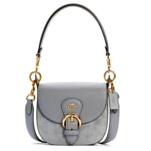 Coach Kleo Grey bag crossbody/saddlebag